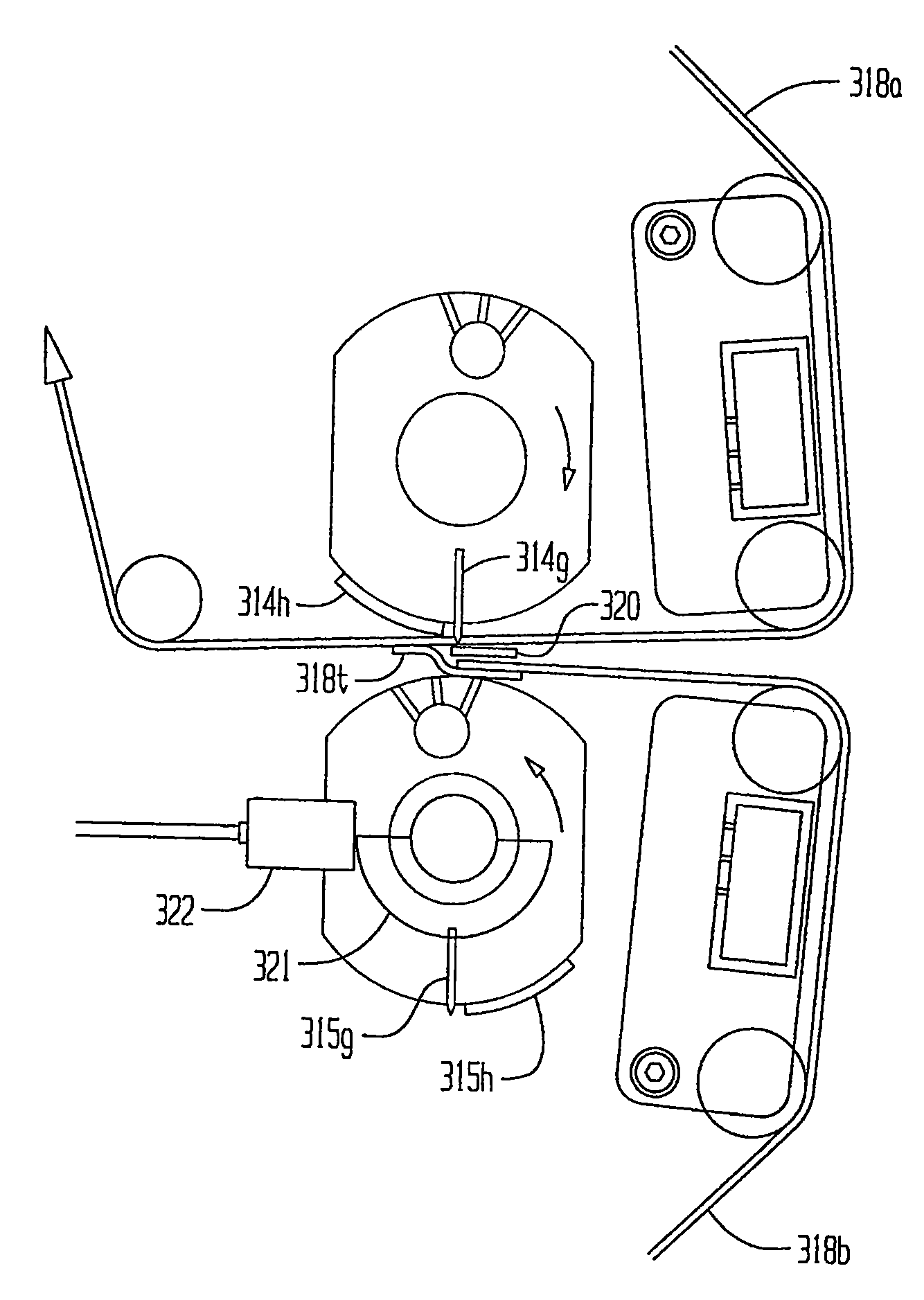 Apparatus for splicing webs