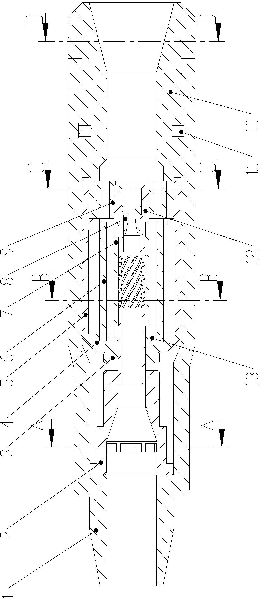 Near-bit torsion impactor