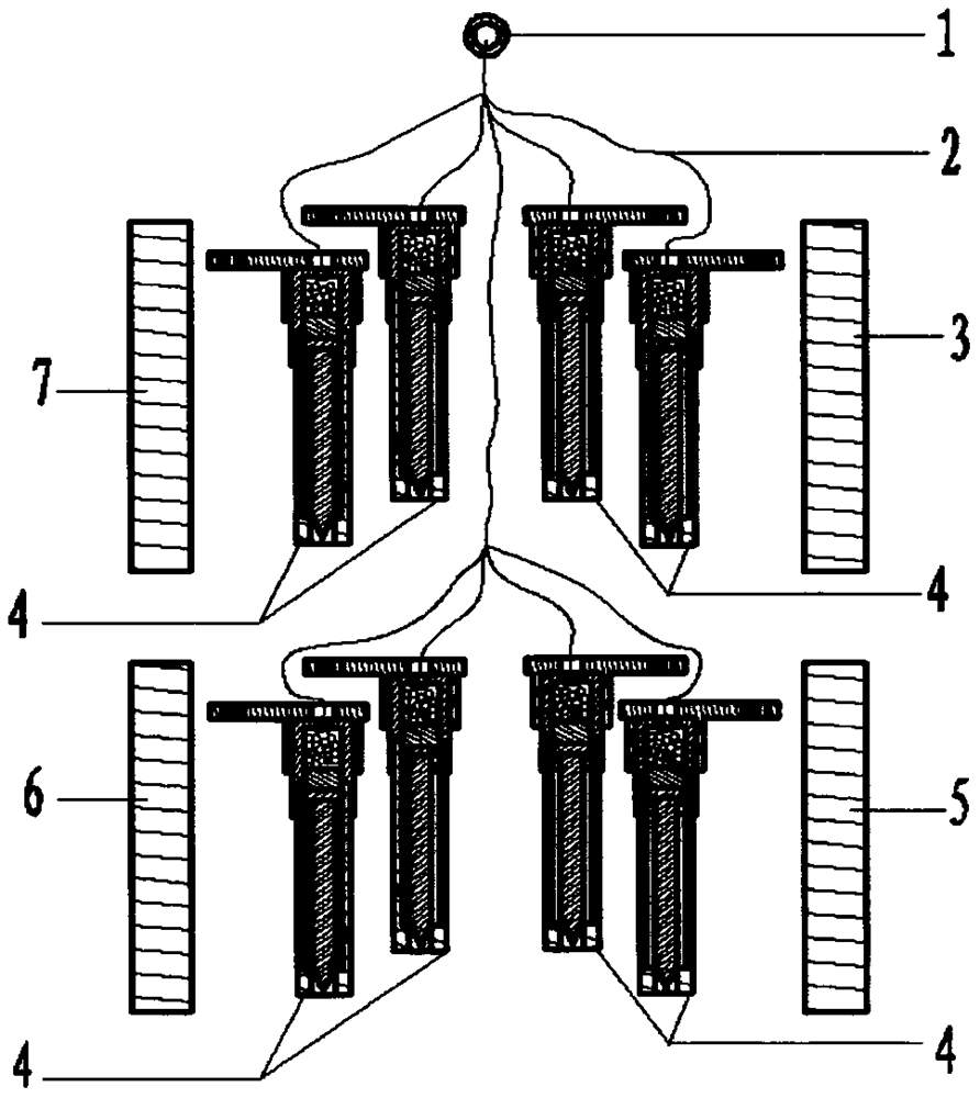 Device for quickly stopping out-of-control vehicle