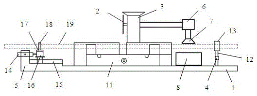 Steel pipe cutting grinding machine