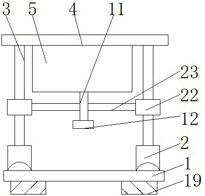 Adjustable charging pile for automobiles, method and application