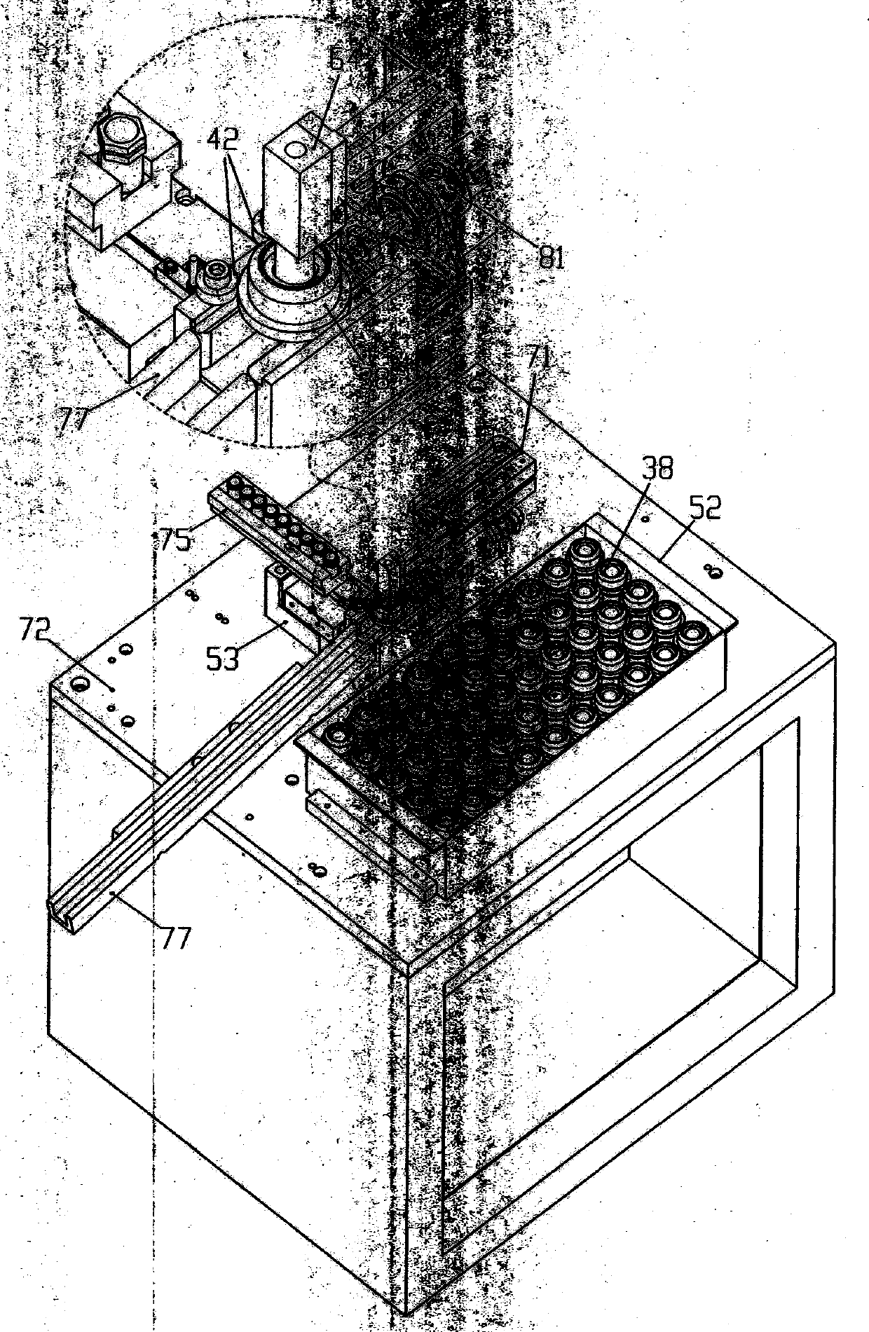 Robot-assisted automatic assembly of roller components and lubricating oil addition equipment