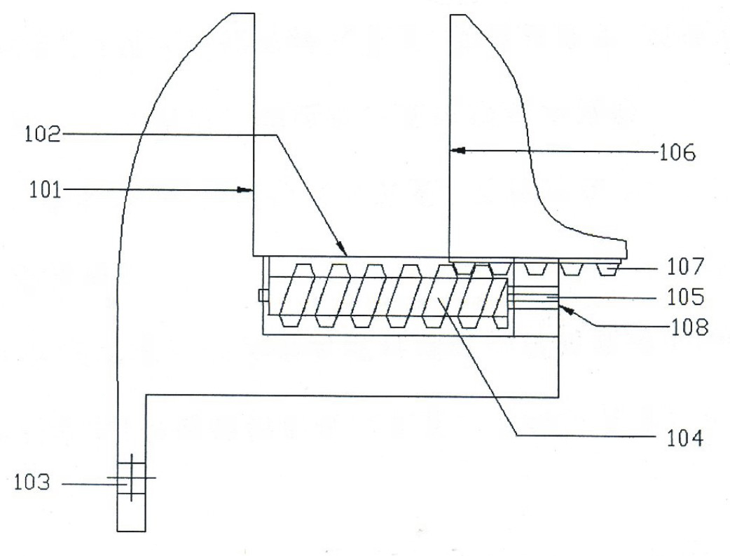 Pincerlike connection device