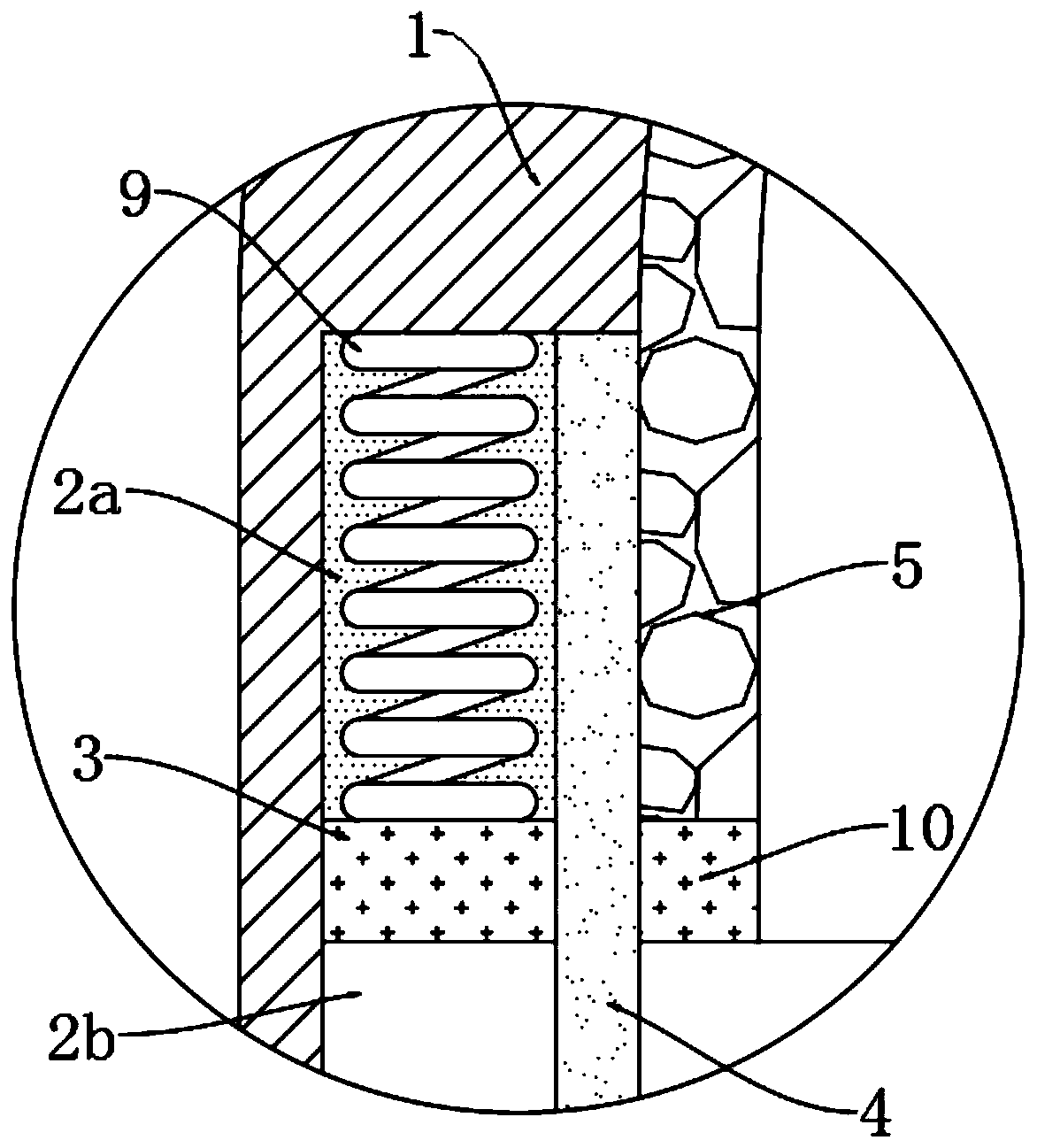 Isolated type fire extinguishing system for underground coal mine