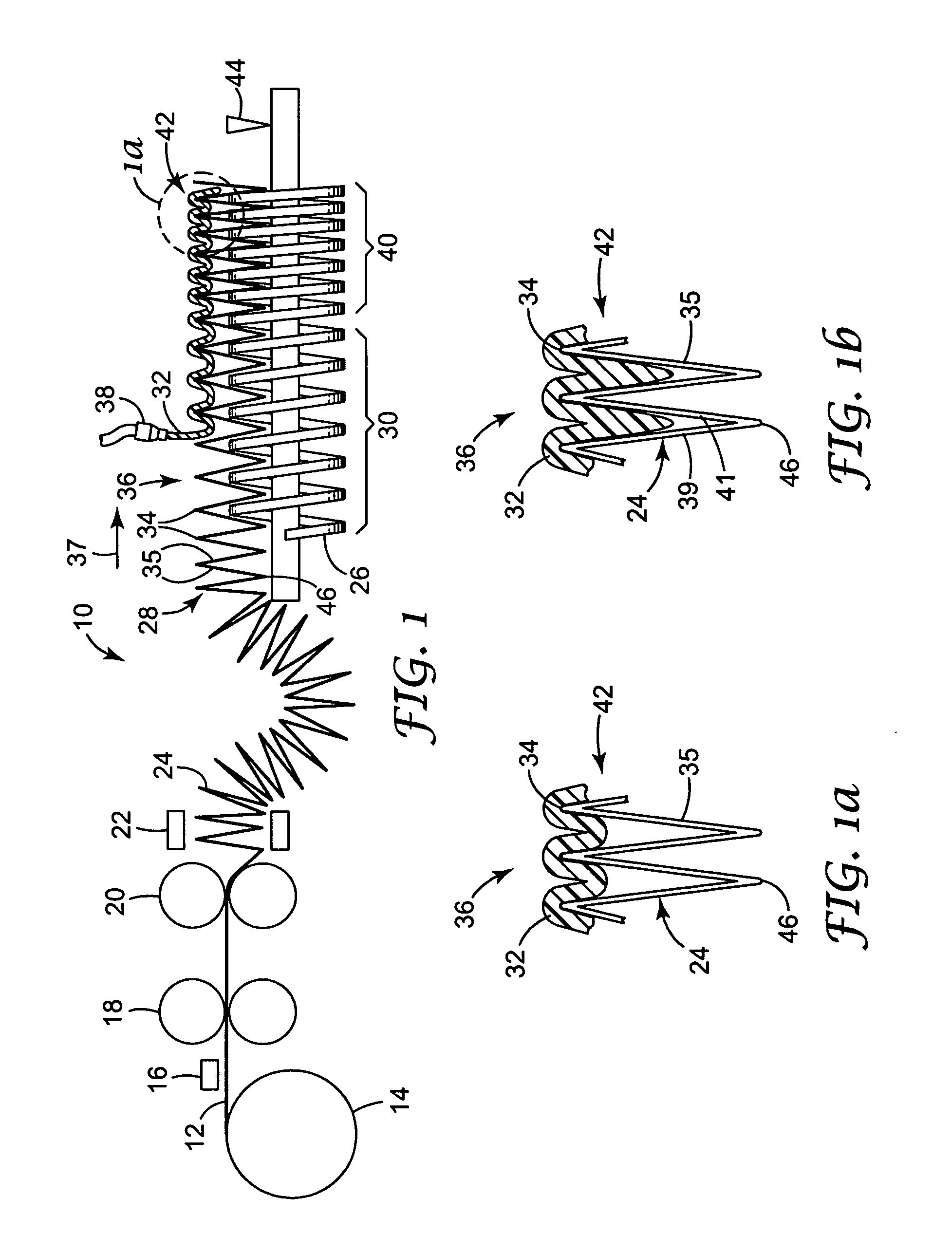 Method of forming self-supporting pleated filter media