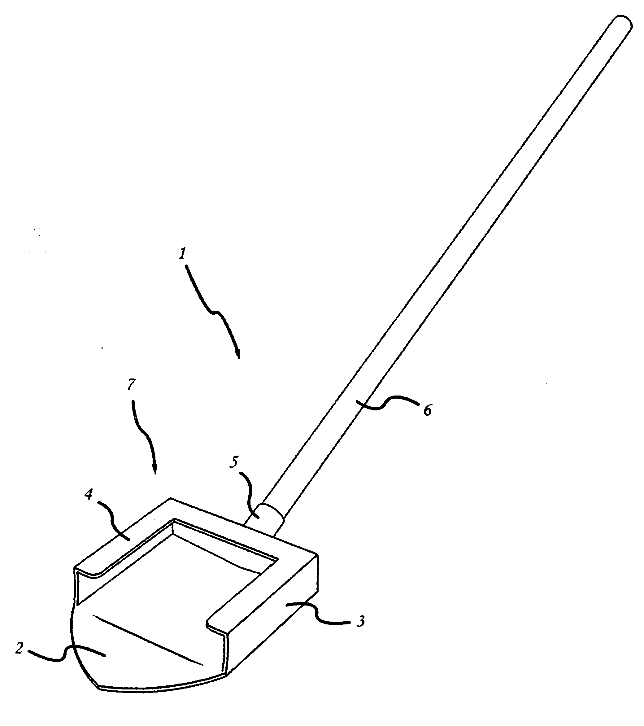 Prospector's shovel