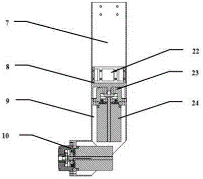 Power line inspection robot and obstacle surmounting method thereof