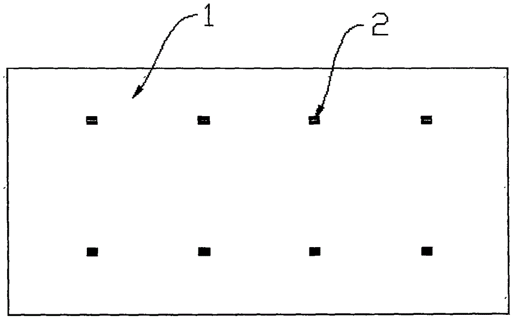 Full-ceramic tile wall attaching anti-falling technology