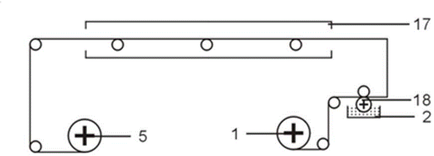 Transfer printing film prepared by means of digital printing and preparation method and application thereof