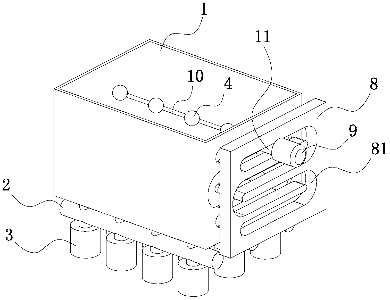 Local host temperature control system with guiding direction by temperature-measuring balls with built-in pyroelectric sensors