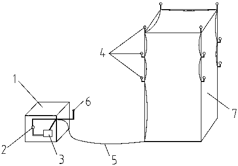 Hidden light source system of aviation barrier lamps