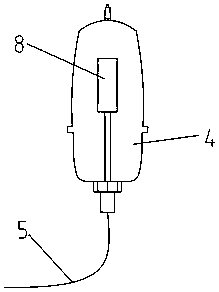 Hidden light source system of aviation barrier lamps