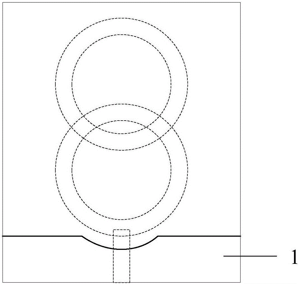 PCB (Printed Circuit Board) dual-frequency communication antenna