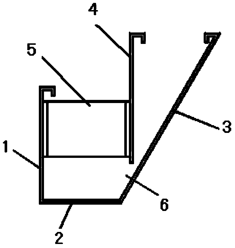 Automatic blanking manger for feeding domestic fowls