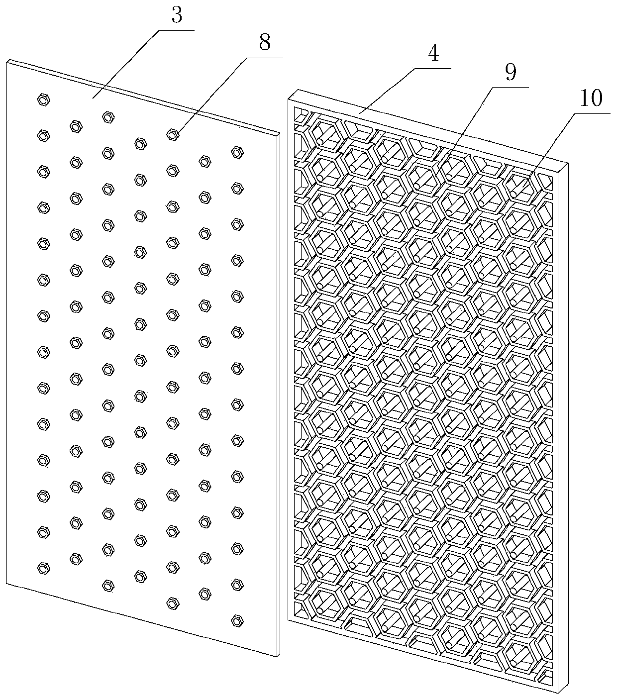 Phase change thermal insulating wall body of fabricated type building