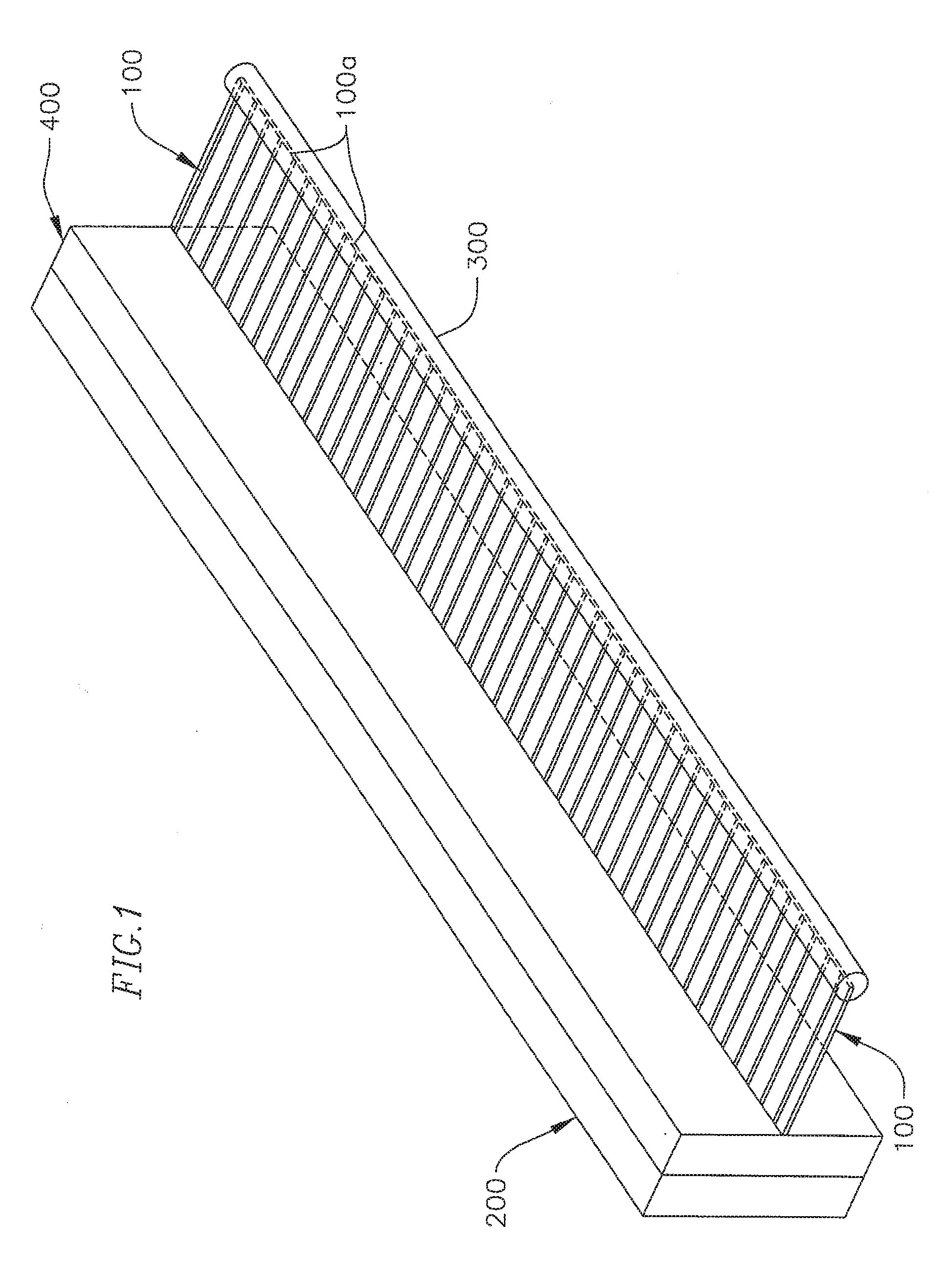 Continuous current rod antenna