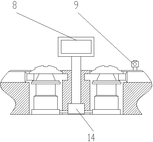 Small-sized double-weighing-unit automobile weighbridge