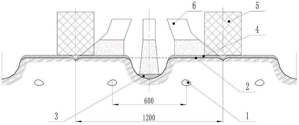 Mechanized full film furrow and ridge cultivation method of dry-farmed potato