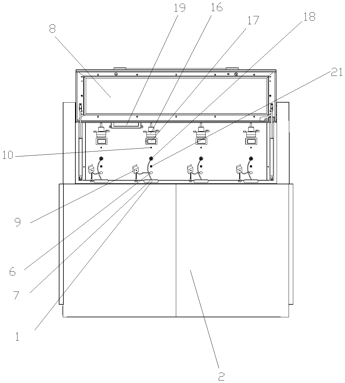 Multi-station gas detector calibration instrument and calibration method of multi-station gas detectors