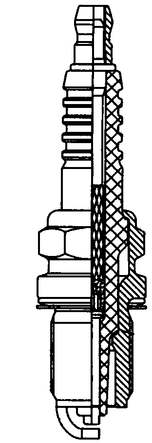 Double-discharge plasma igniter with hollow ventilation anodes