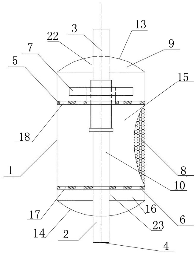 Novel medical oxygen humidifying device and humidifying method