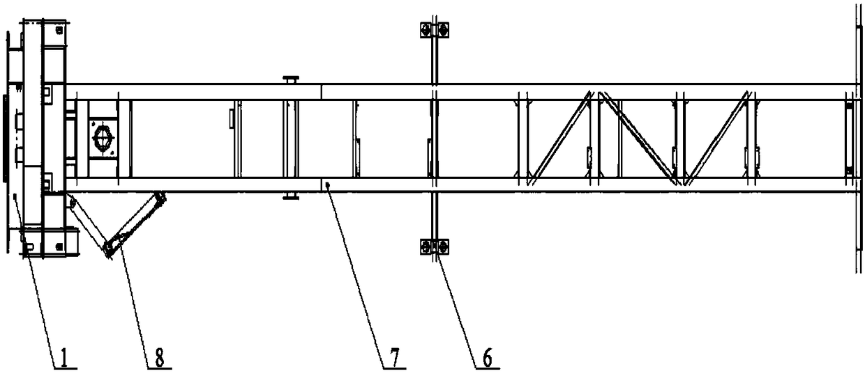 Stable and balanced dump truck