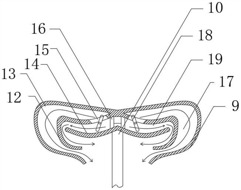 Double-channel bladeless fan