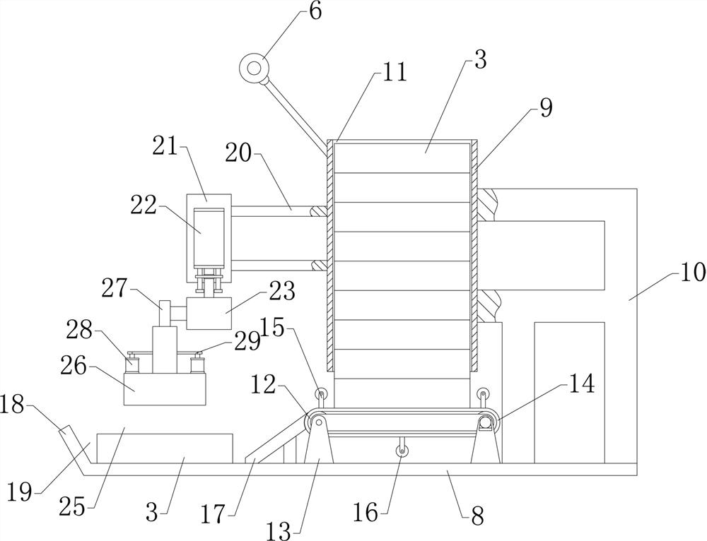 Mining optical cable protection sleeve repairing device