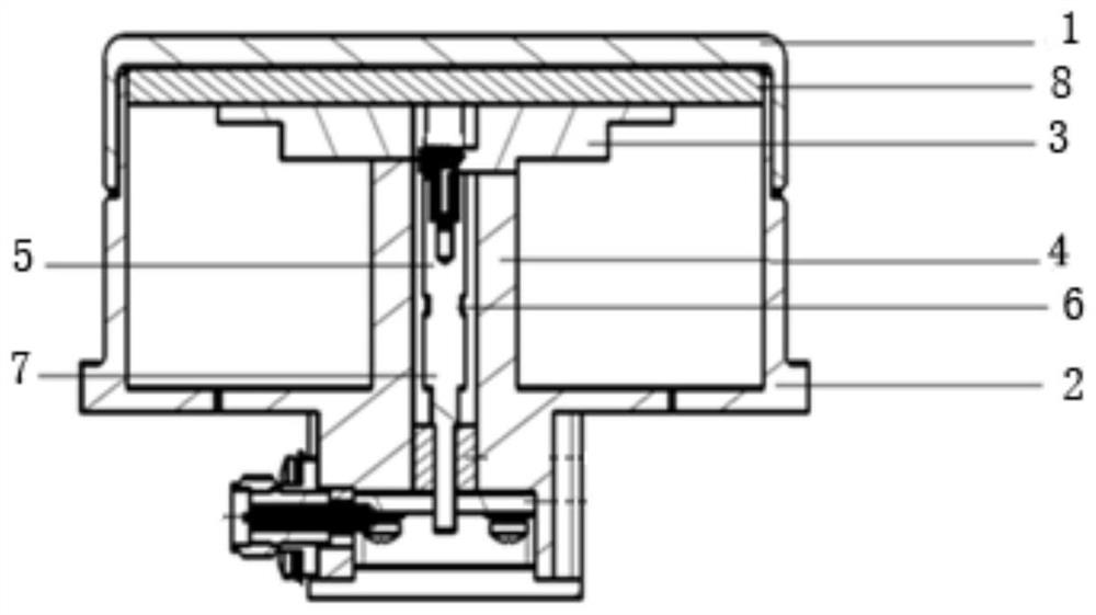 A quasi-coaxial slot-fed cavity-backed antenna