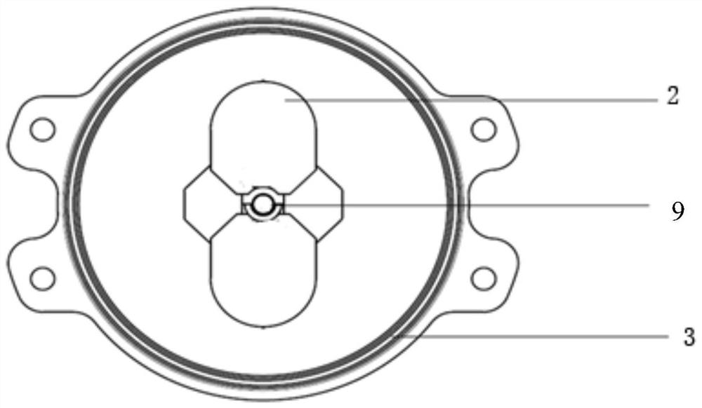 A quasi-coaxial slot-fed cavity-backed antenna