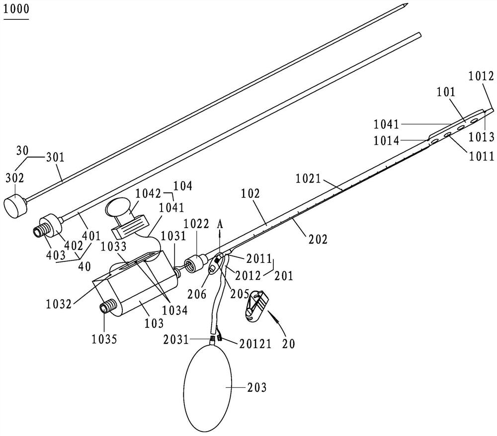 Easy tube replacing device for body cavity drainage