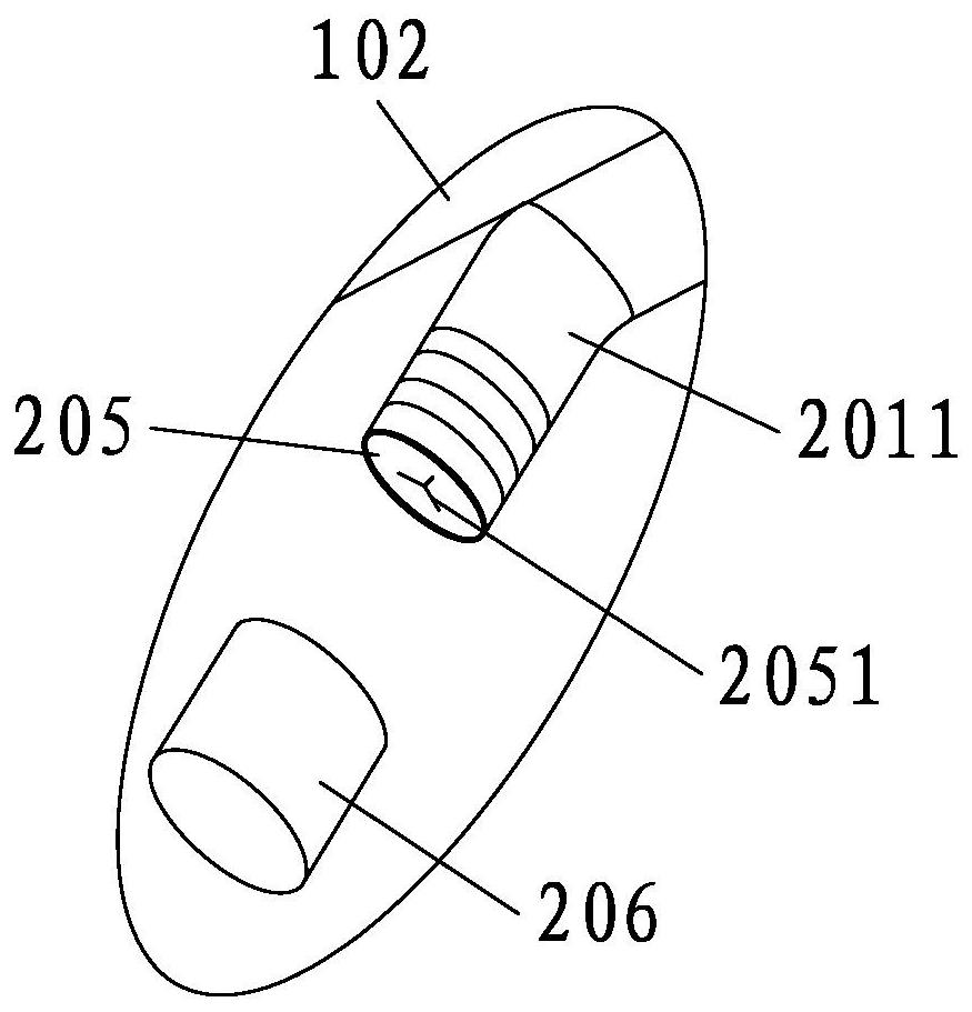 Easy tube replacing device for body cavity drainage