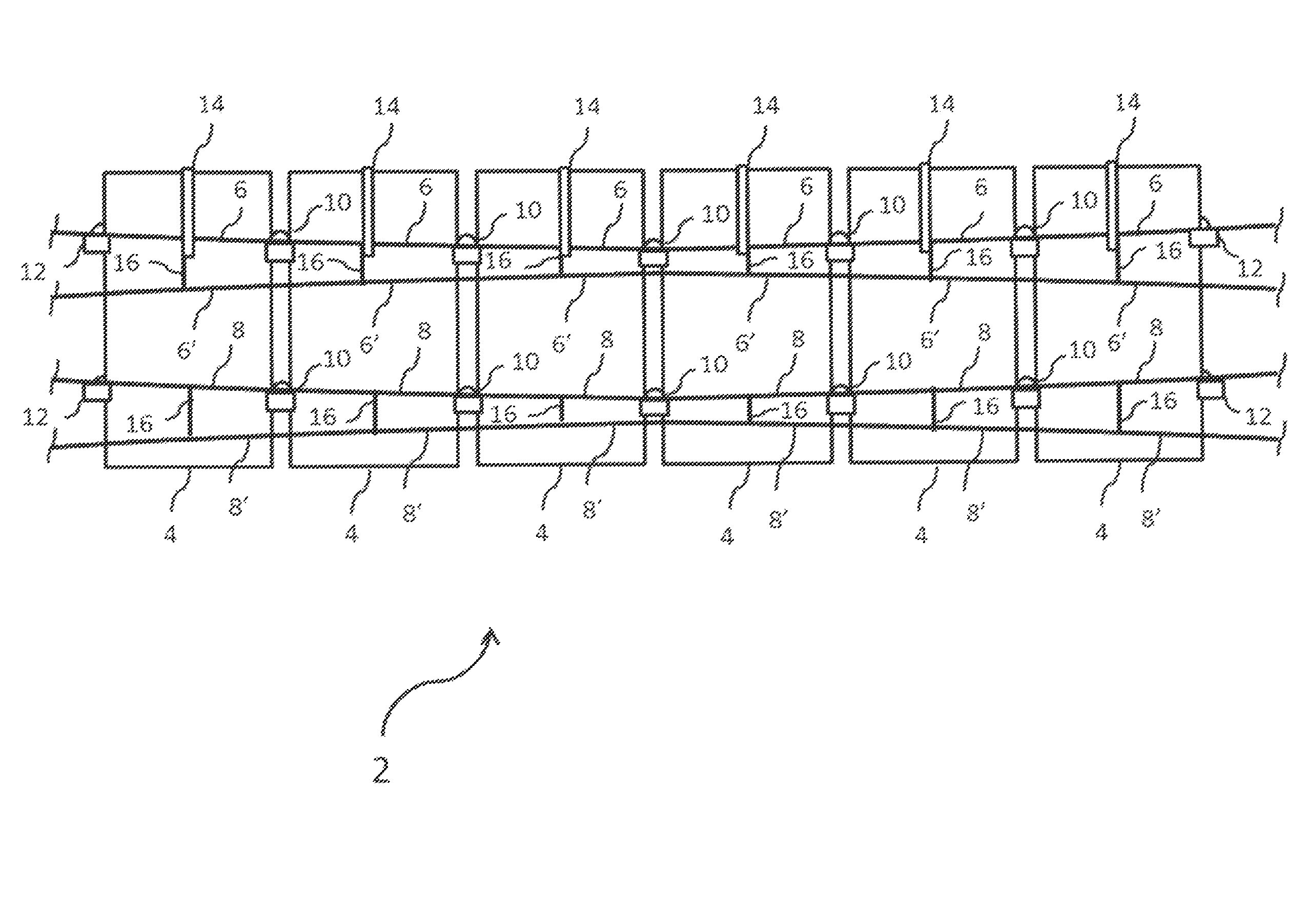 Catenary cable solar panel suspension system