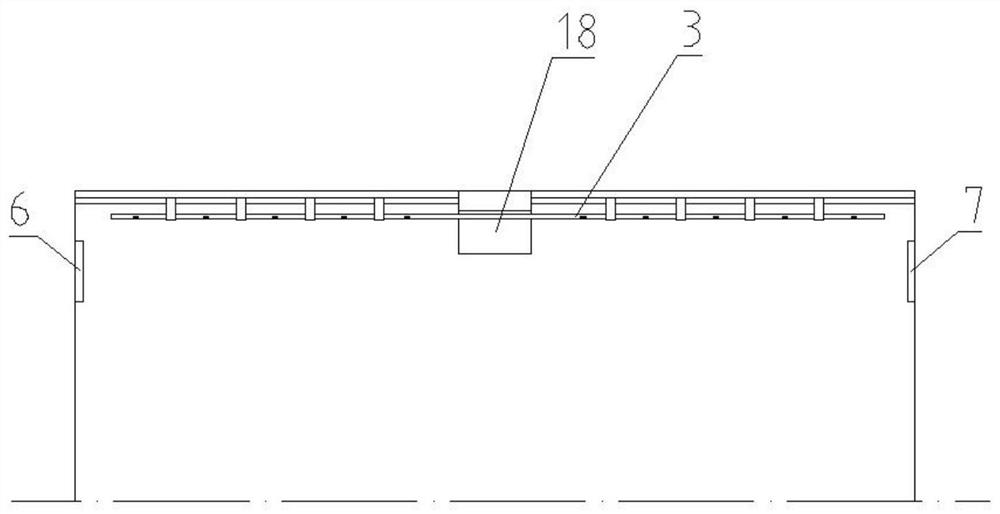 Greenhouse temperature control device