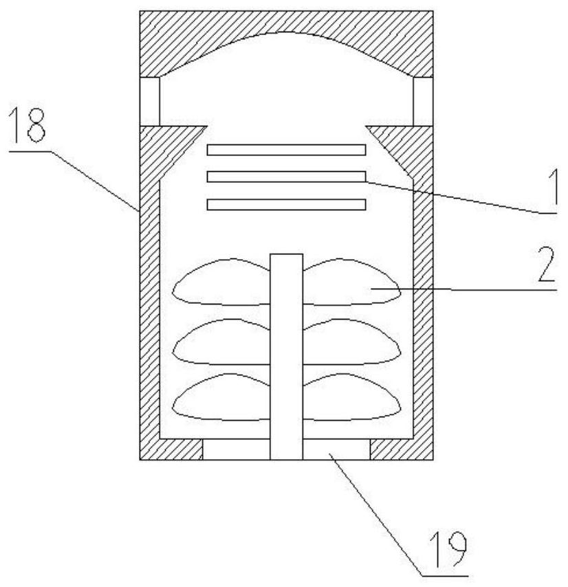 Greenhouse temperature control device