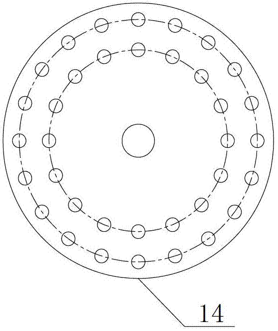 Iodine vapor distributing device with on-line iodine function