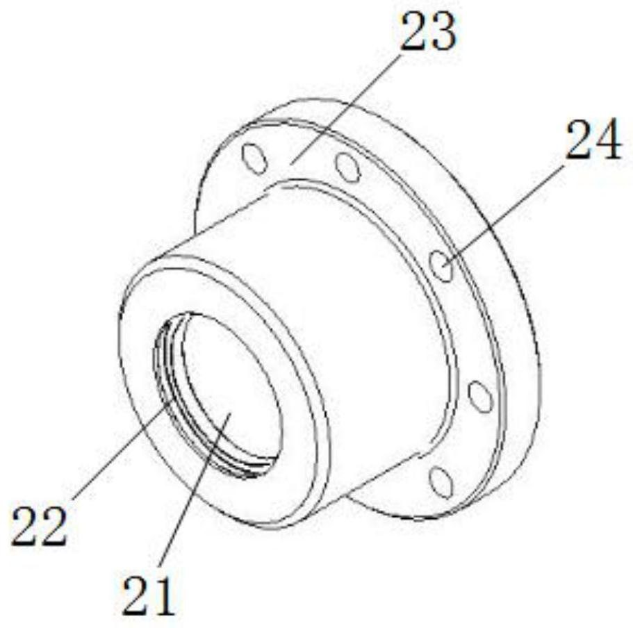 Floatable drill rod connecting device