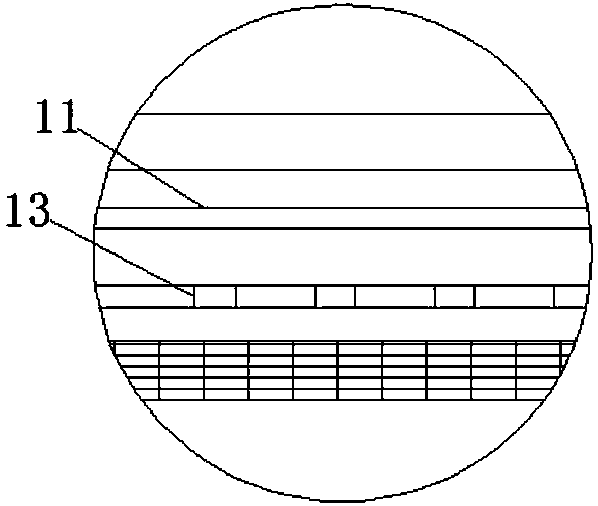 Air-blowing drier for production of attapulgite zearalenone adsorbing agent