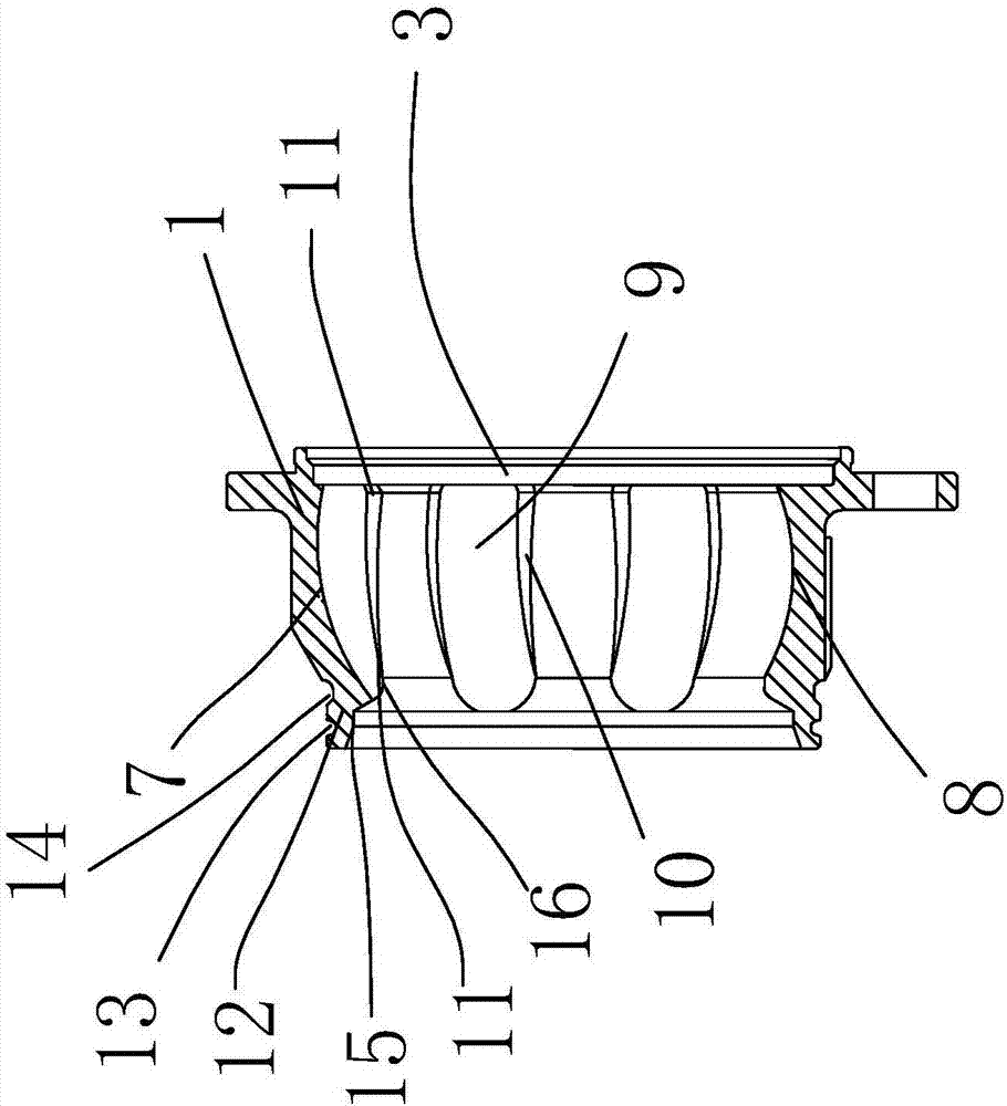 Spherical cage and spherical shell structure and technological processing method thereof