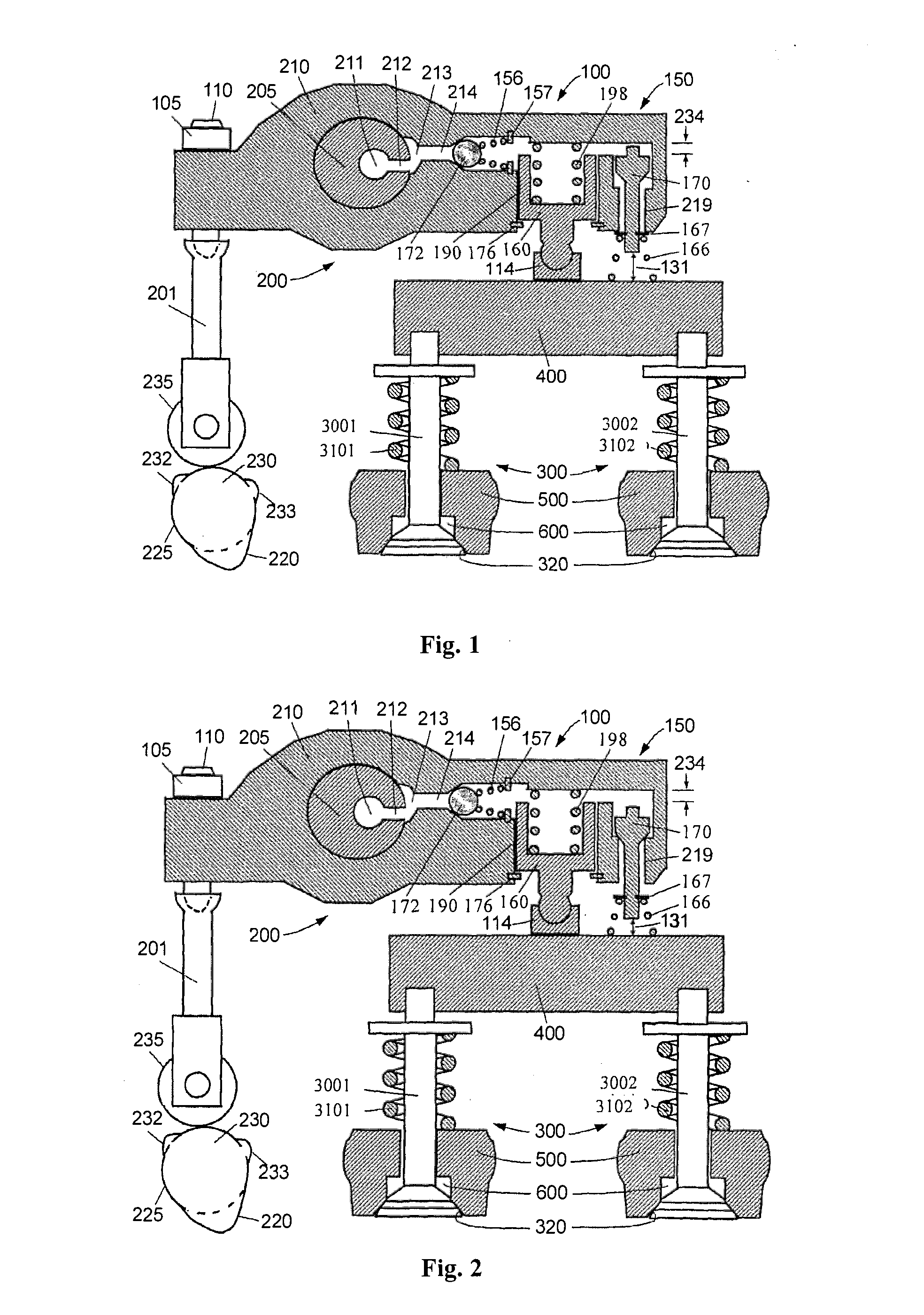 Method and apparatus for resetting valve lift for use in engine brake