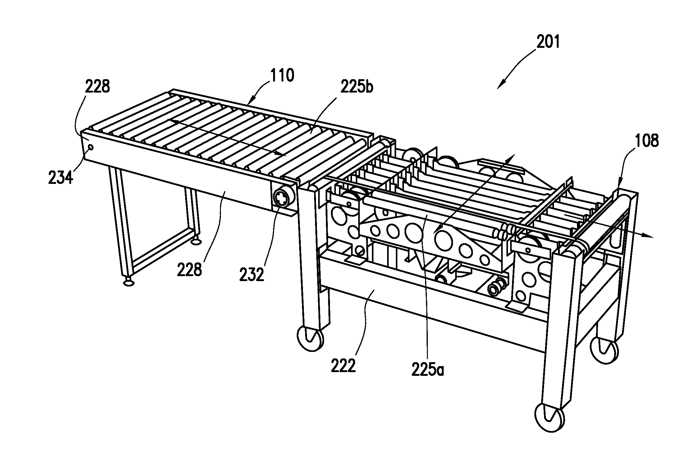 Modular handling system and method of using same