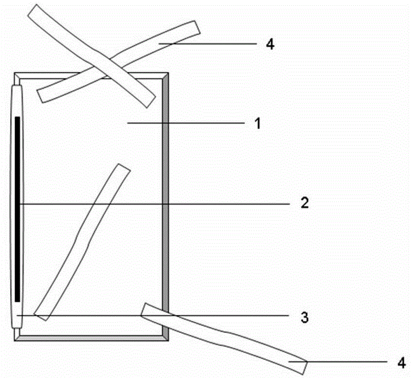 External application medicinal salt bag and preparation method and use thereof