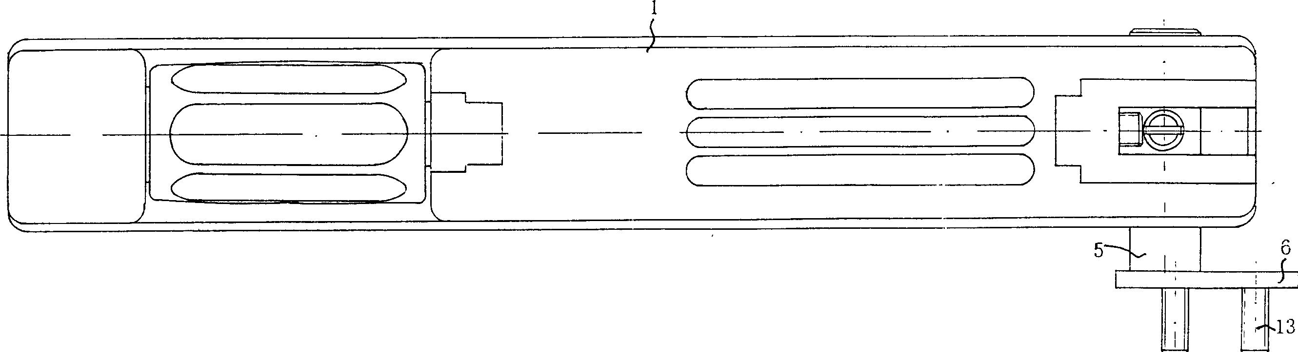 Armrest of seat of locomotive, rehicle driver