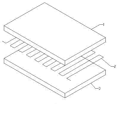 Heating plate for printing and dyeing of textile fabric