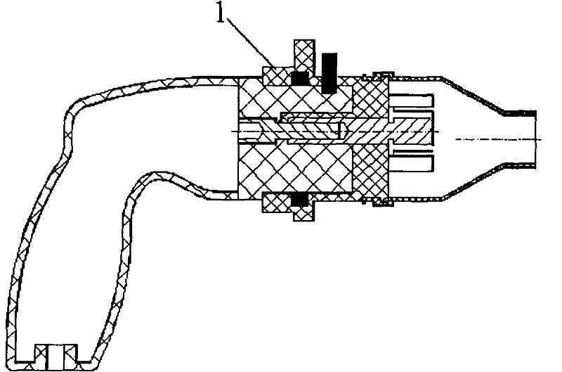 Conduction type charging connector for electric vehicle