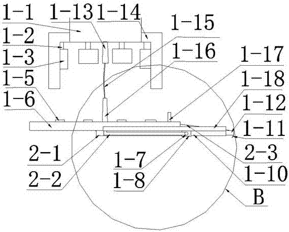 Unmanned aerial vehicle intelligent delivery device and implementation method