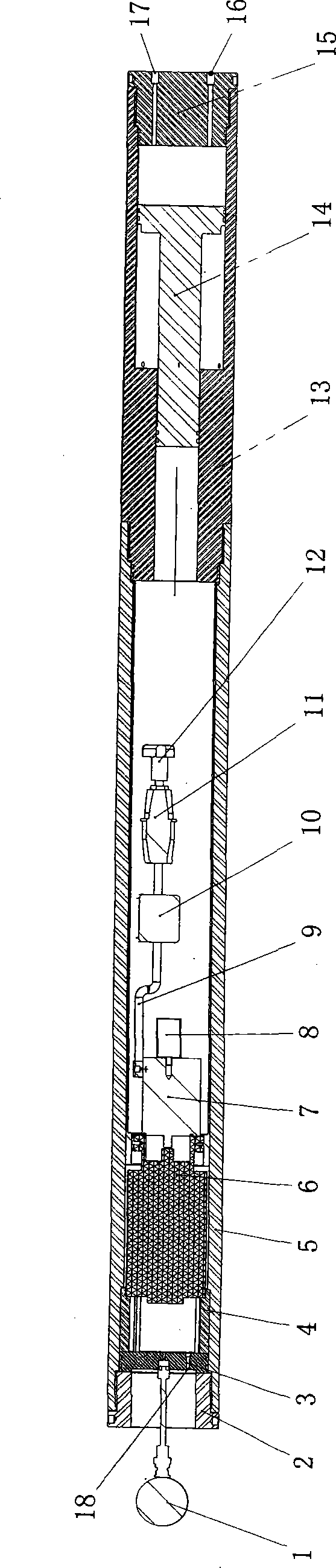 High temperature high voltage electric machine testing device