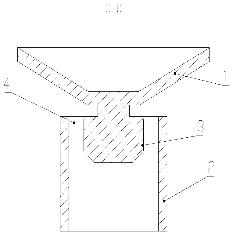 Ammonia spraying device used for improving uniformity of ammonia gas distribution