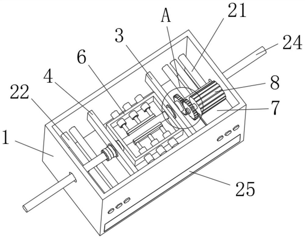 Feeding device for machining