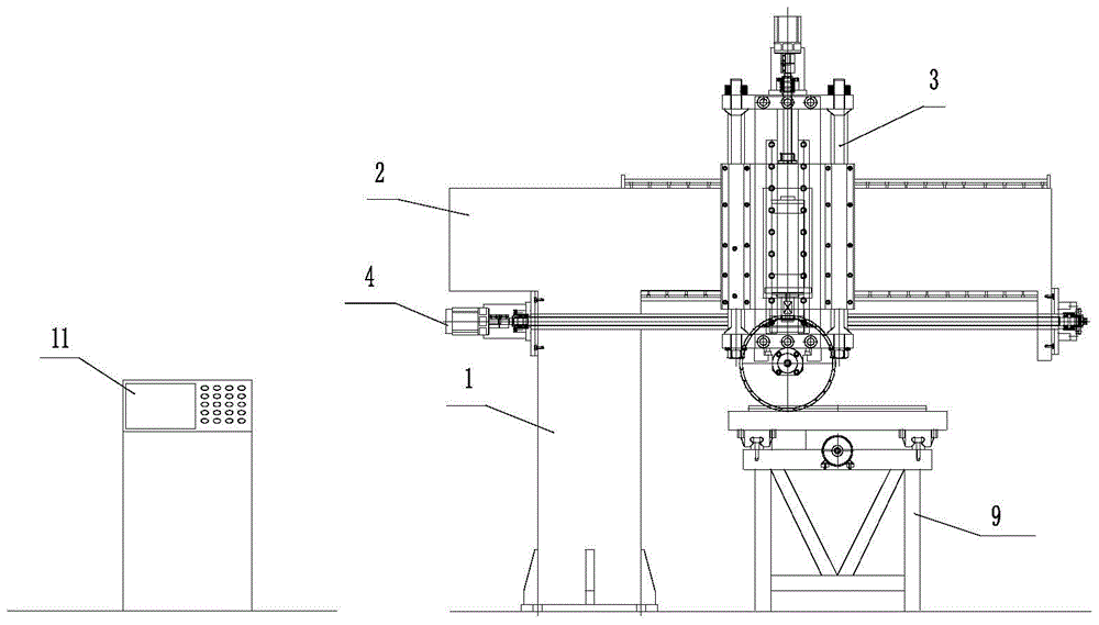 A saw blade cutting performance testing method of a saw blade cutting performance testing machine